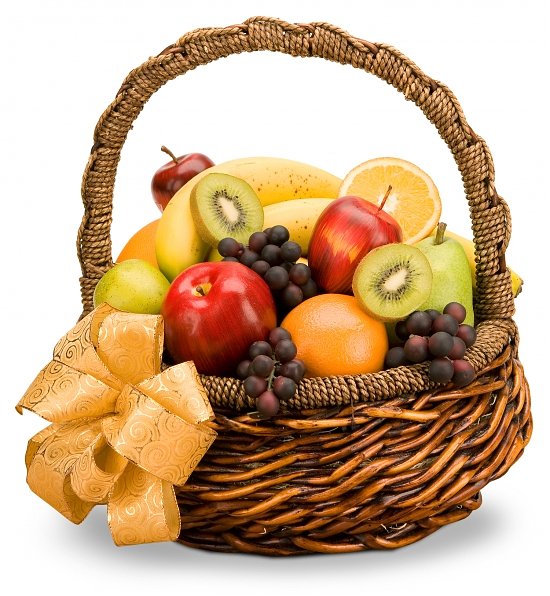 Fresh Fruit & Gourmet Gift Basket