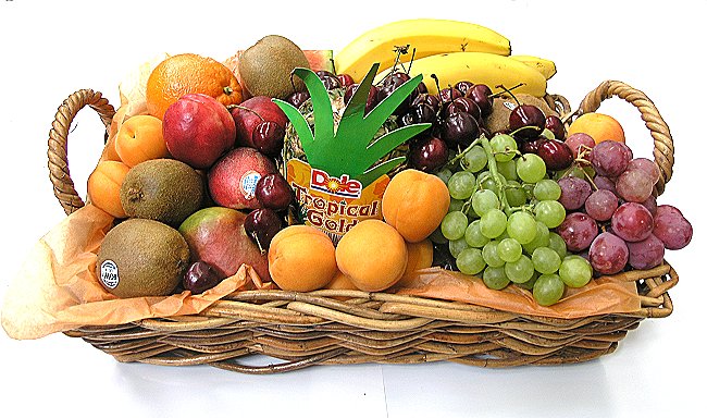 Fresh Fruit & Gourmet Gift Basket