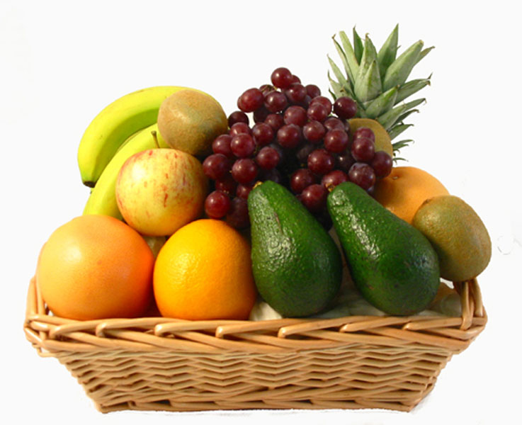 Fresh Fruit & Gourmet Gift Basket