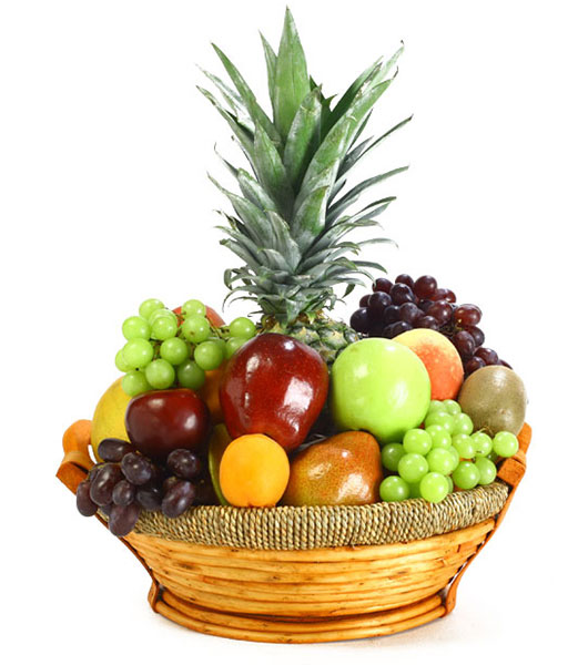 Fresh Fruit & Gourmet Gift Basket